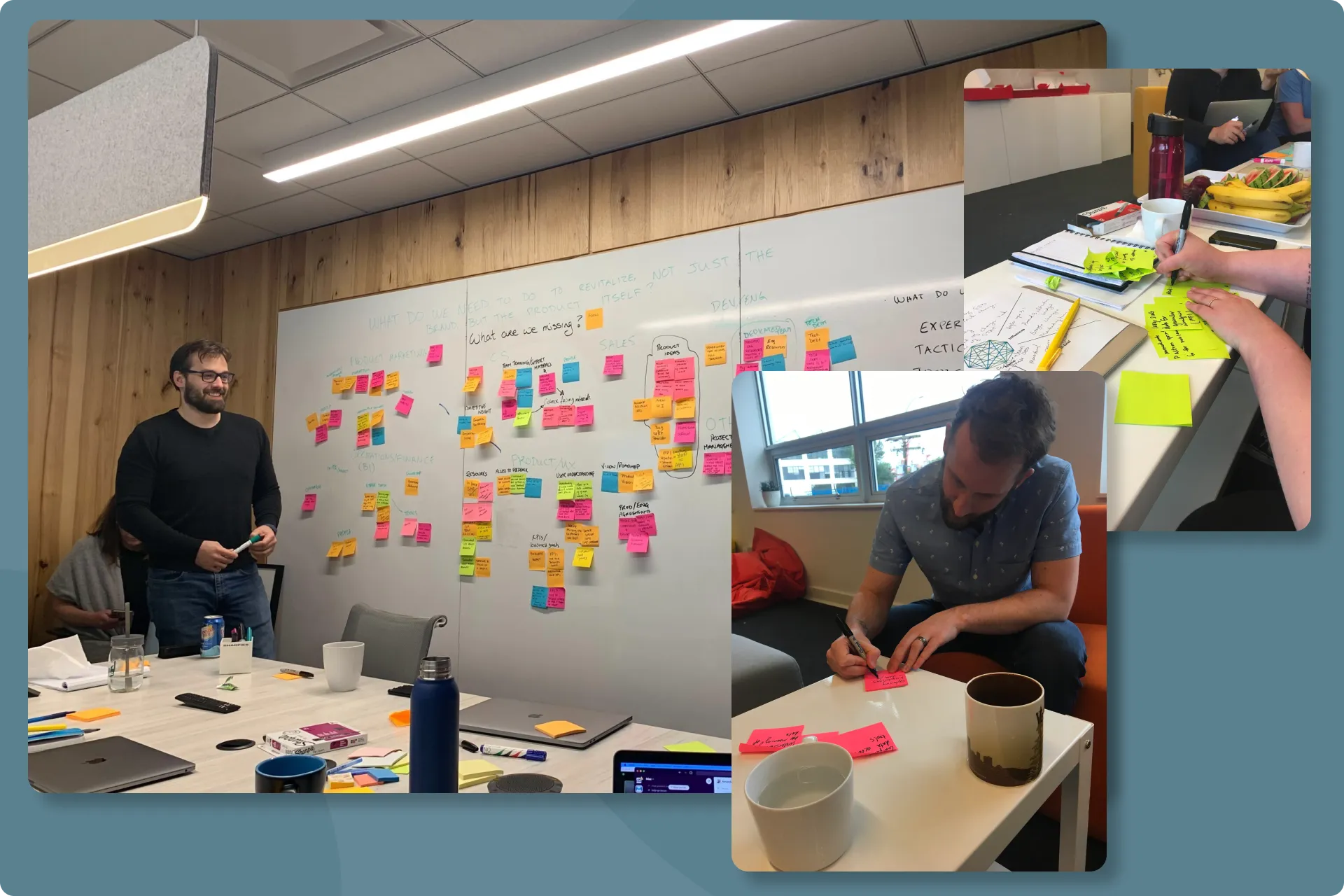 Combined the feedback. Brainstormed solutions. (1 of 1)