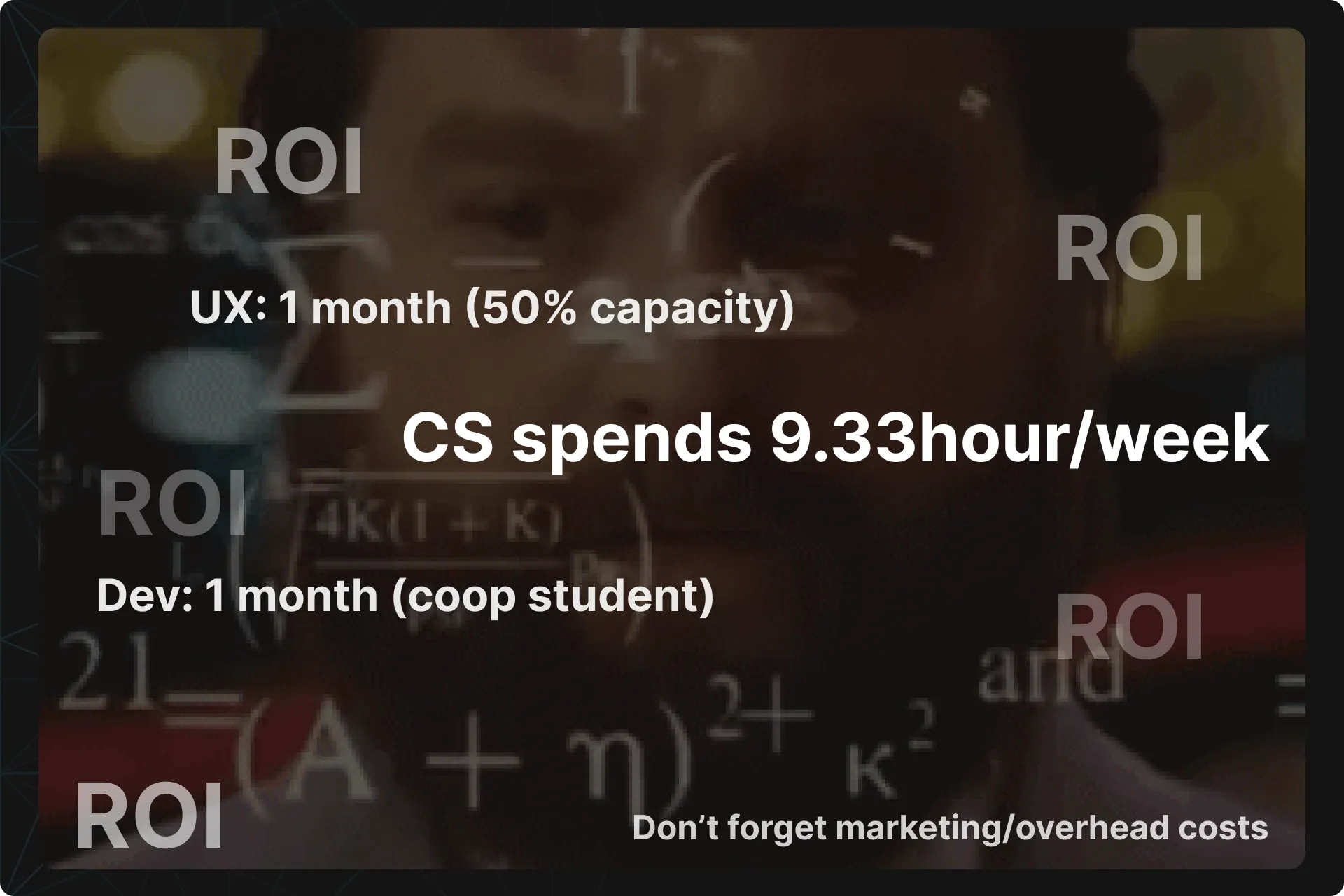 Calculated ROI (1 of 1)