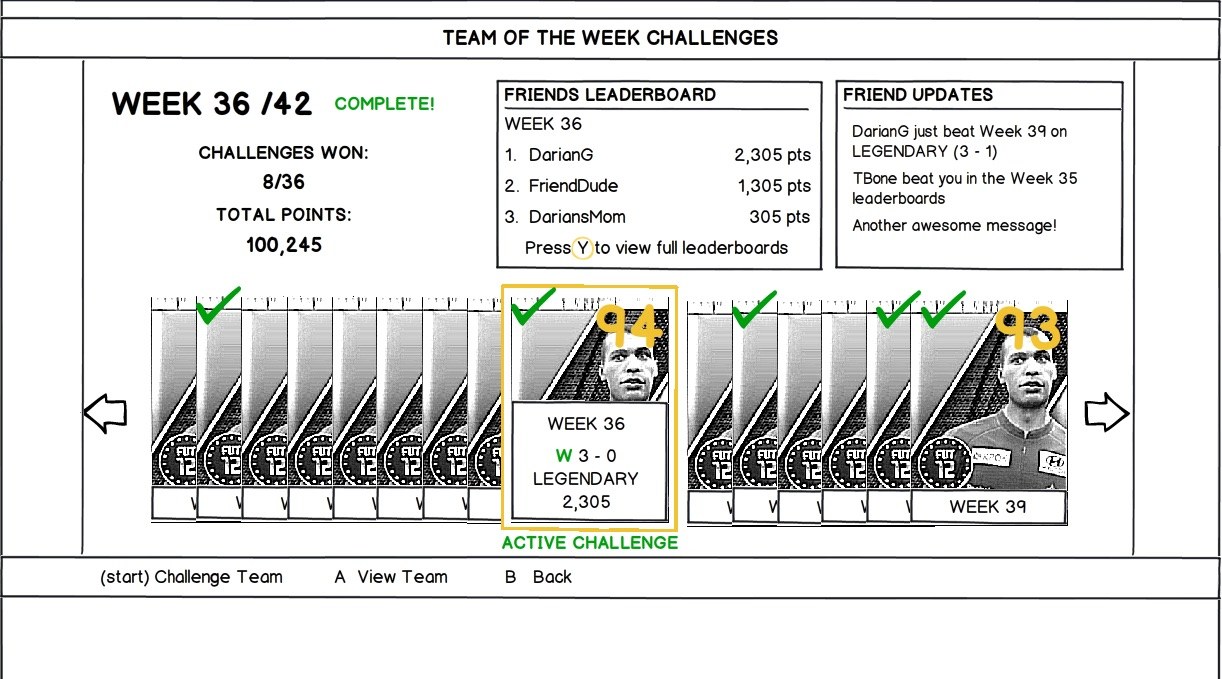 Team of the Week (1 of 2)