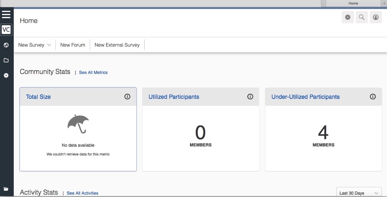 The Main Dashboard (1 of 2)
