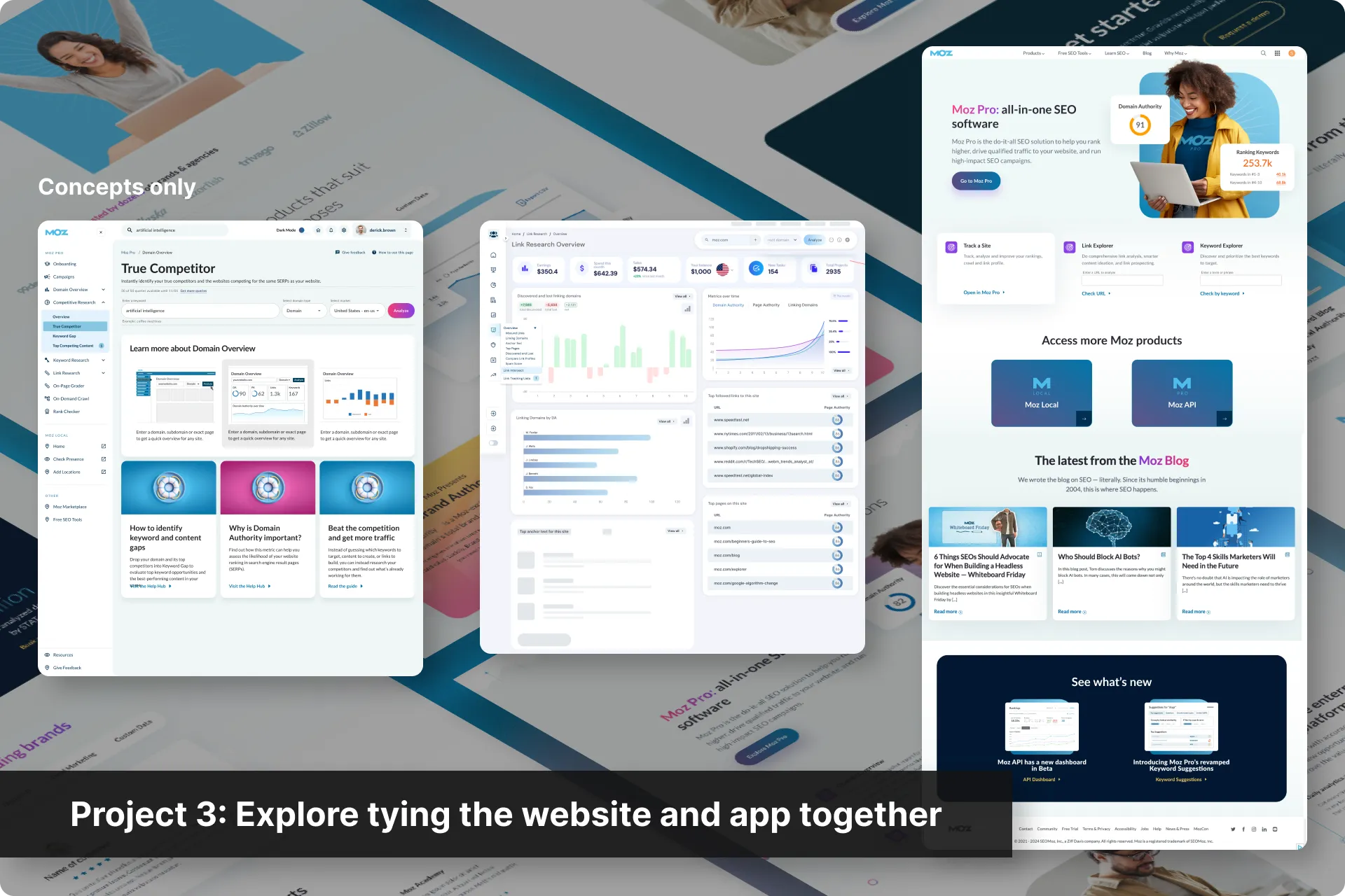 Project 3: Explore tying the website and app together (1 of 1)