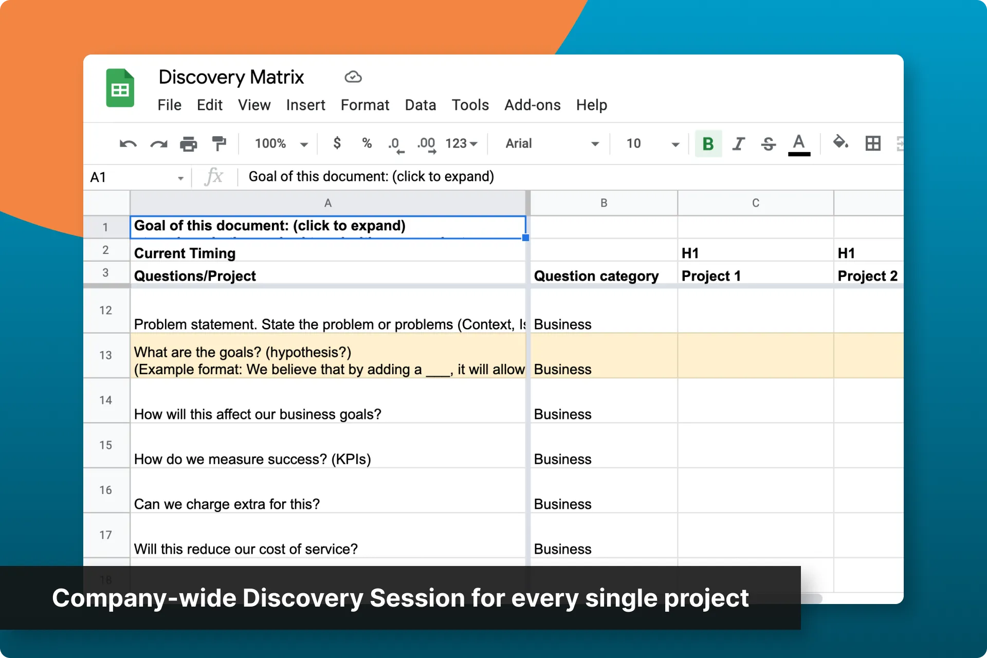 Discovery Session (1 of 1)