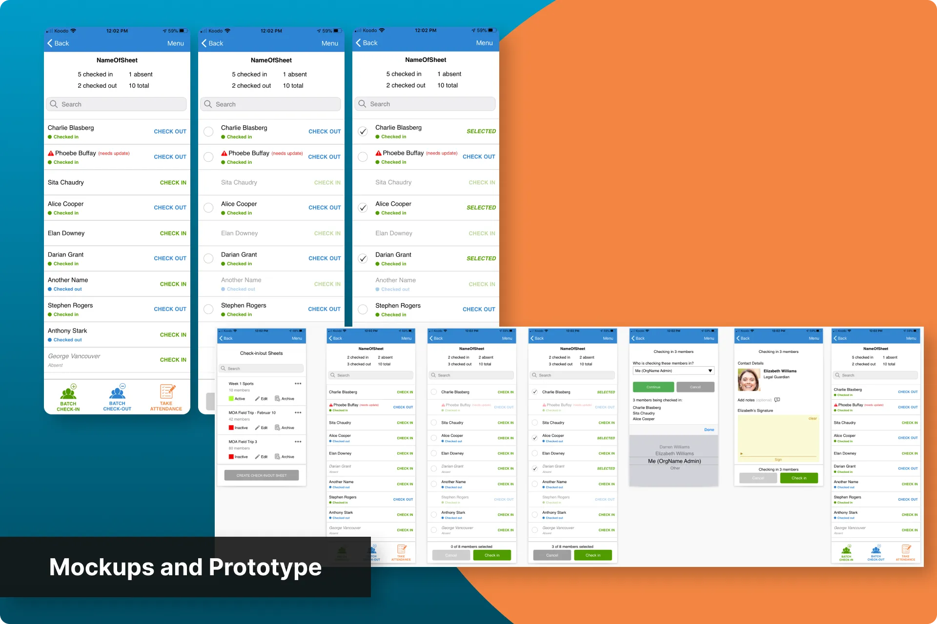 Mockups and Prototype (1 of 1)