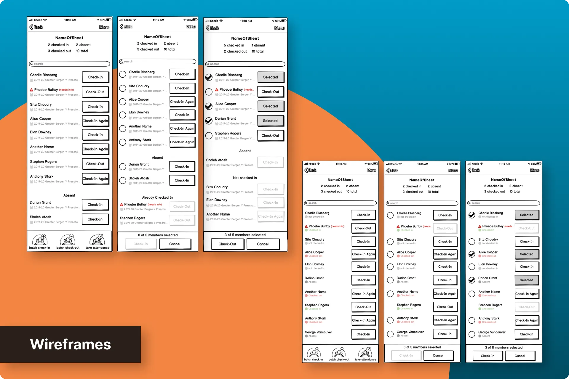 Wireframes (1 of 1)